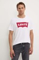 Levi's tricou Graphic bumbac alb 17783.0140
