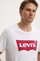Levi's tricou Graphic 17783.0140 alb
