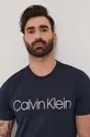 тёмно-синий Calvin Klein - Футболка Мужской