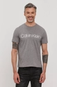 szary Calvin Klein - T-shirt