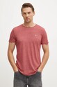 Îmbrăcăminte Tommy Jeans tricou DM0DM09586 burgundia