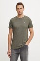 Одежда Футболка Tommy Jeans DM0DM09586 зелёный