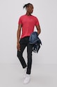 Tričko Tommy Jeans DM0DM09586 červená AA00