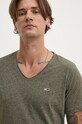 Футболка Tommy Jeans зелений DM0DM09587