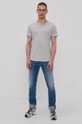 szary Tommy Jeans t-shirt