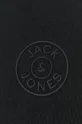 fekete Jack & Jones pamut póló