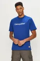 niebieski Caterpillar - T-shirt