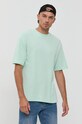 Jack & Jones T-shirt bawełniany zielony 12185628