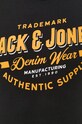 Бавовняна футболка Jack & Jones чорний 12189734
