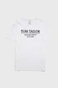 biela Tričko Tom Tailor Pánsky