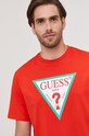 Guess T-shirt M1GI73.I3Z11 pomarańczowy