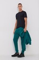 Emporio Armani tricou din bumbac 8N1D68.1JPZZ bleumarin AA00