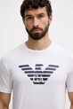 Emporio Armani t-shirt bawełniany biały 8N1TN5.1JPZZ