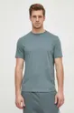 zelena Bombažna kratka majica Armani Exchange