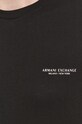 Хлопковая футболка Armani Exchange 8NZT91.Z8H4Z.NOS чёрный