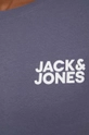 niebieski Jack & Jones t-shirt bawełniany