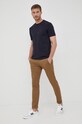 Хлопковая футболка Armani Exchange 8NZT84.Z8M9Z.NOS тёмно-синий AA00