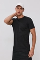 nero !SOLID t-shirt in cotone Uomo