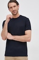 Emporio Armani t-shirt bawełniany granatowy 8N1TL7.1JHWZ.NOS