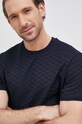 Emporio Armani t-shirt bawełniany 8N1TL7.1JHWZ.NOS granatowy