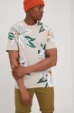 Only & Sons t-shirt bawełniany beżowy 22022164.SilverLini