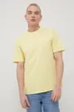 Bavlnené tričko Only & Sons žltá