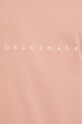 Bavlněné tričko Jack & Jones 12176780.CoralPink růžová