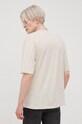 Odzież Jack & Jones t-shirt bawełniany 12185628.Moonbeam beżowy