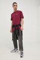 Vans t-shirt bawełniany VN0A3CZEBRG1 fioletowy AA00