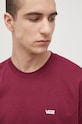 Vans t-shirt bawełniany fioletowy VN0A3CZEBRG1
