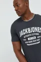 sivá Tričko Jack & Jones