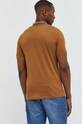 Одежда Хлопковая футболка Jack & Jones 12210949.Rubber коричневый