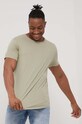 Jack & Jones t-shirt bawełniany 12182498.Tea zielony AA00
