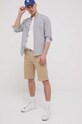 Jack & Jones t-shirt bawełniany 12182498.CloudDance biały AA00