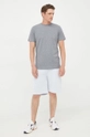 Selected Homme t-shirt bawełniany szary