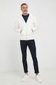 Pamučna majica Selected Homme 16077385.NavyBlazer mornarsko plava AA00