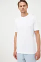 biały Selected Homme t-shirt bawełniany