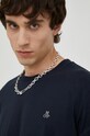 Marc O'Polo tricou din bumbac bleumarin B21201251054