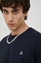 Marc O'Polo tricou din bumbac bleumarin B21201251054