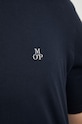 Marc O'Polo tricou din bumbac B21201251054 bleumarin