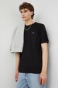Marc O'Polo tricou din bumbac uni negru B21201251054