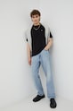Marc O'Polo tricou din bumbac B21201251054 negru AA00