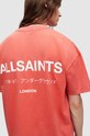 Îmbrăcăminte AllSaints tricou din bumbac MG386W rosu