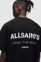 чёрный Хлопковая футболка AllSaints