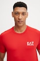 EA7 Emporio Armani t-shirt czerwony 8NPT22.PJEMZ.NOS