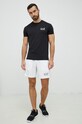 EA7 Emporio Armani tricou 8NPT22.PJEMZ.NOS negru SS25