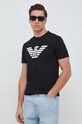 Emporio Armani t-shirt bawełniany czarny 8N1TN5.1JPZZ.NOS