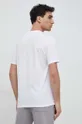 Bombažna kratka majica Armani Exchange bela