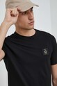 Armani Exchange t-shirt bawełniany czarny 8NZTPR.ZJH4Z.NOS