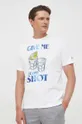 biały MC2 Saint Barth t-shirt bawełniany